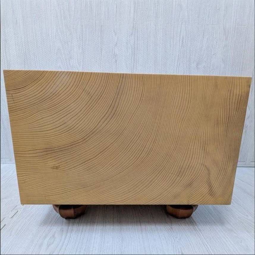 蛤碁石 40号 囲碁盤 碁笥 極厚 那智黒　8寸　たのメル便 へそ有り 脚付き