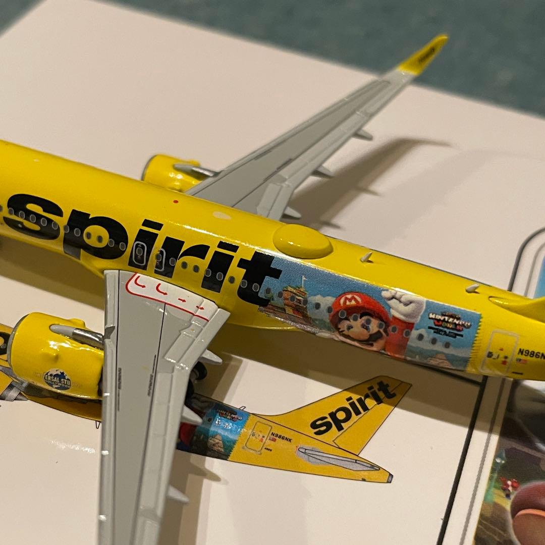 sprit A320neo スピリット スーパーマリオ jc 1:400