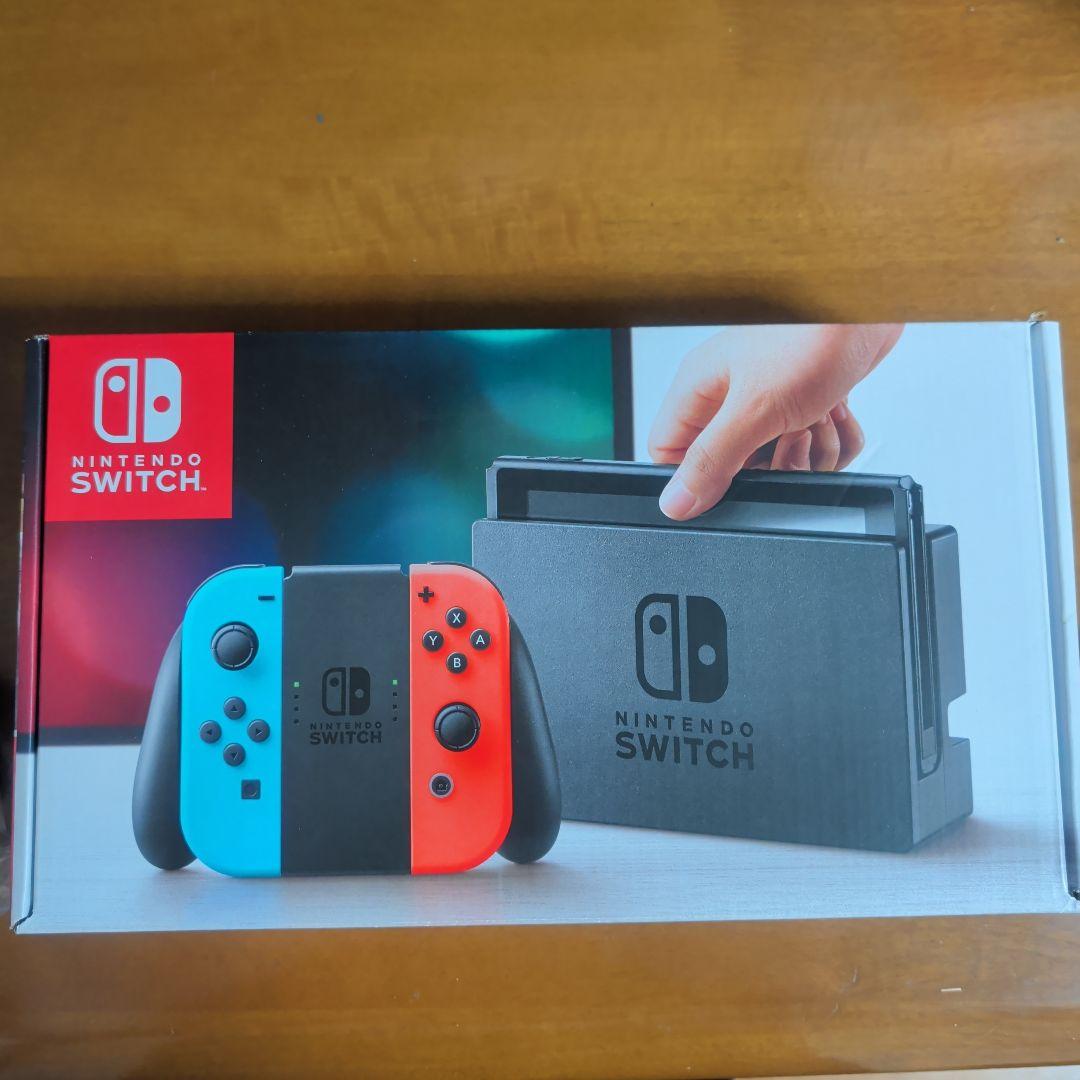 NintendoSwitch本体ネオンブルーレッド+32GBカード【動作確認済】