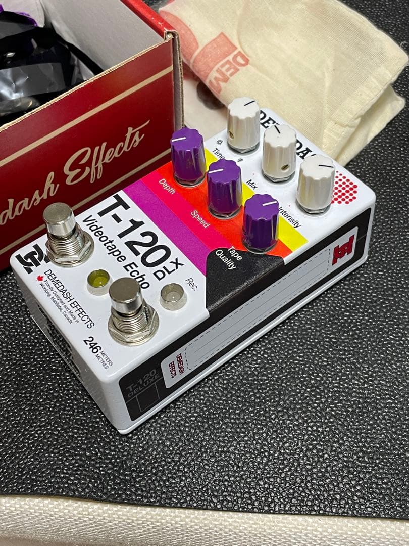 【美品】Demedash Effects T-120 dlx deluxe V2