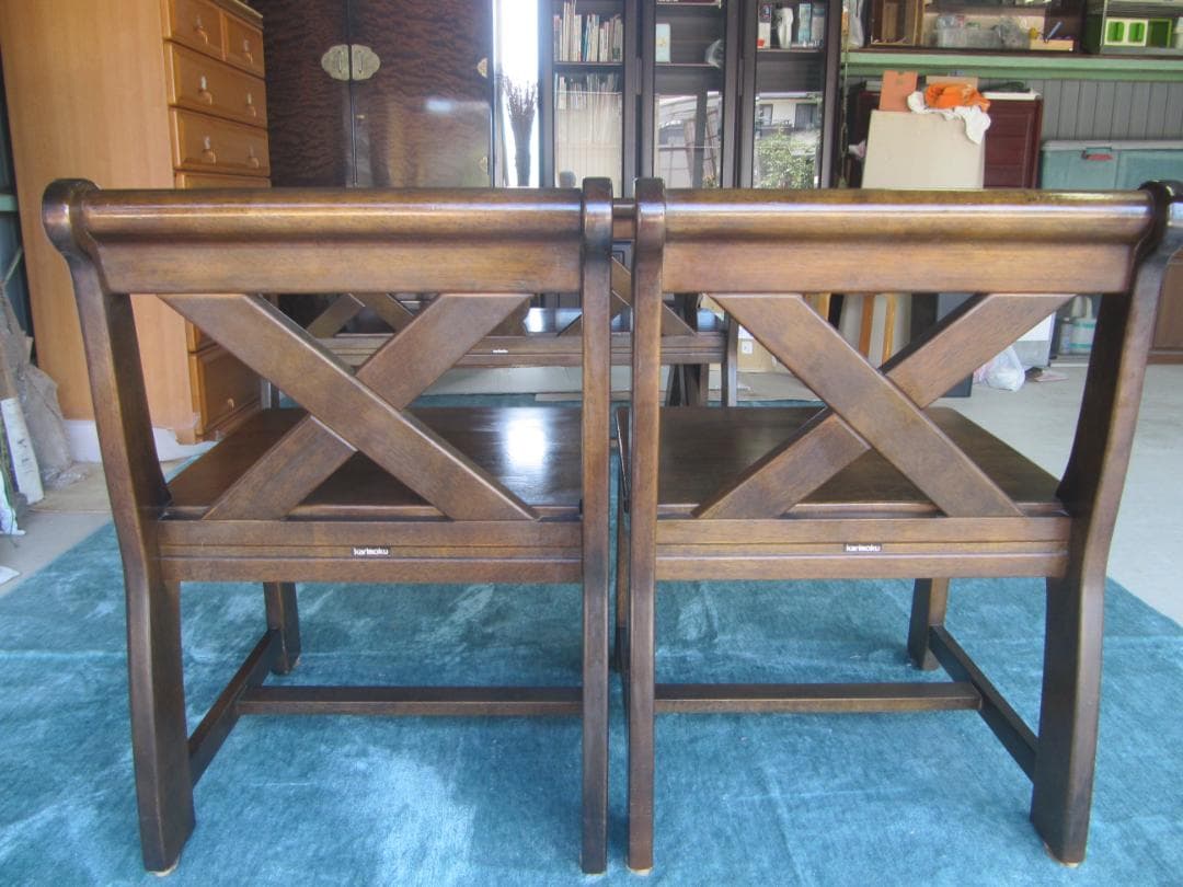 m*a様 カリモク ダイニングテーブルセット RUSTIC 岐阜県 直接引取のみ