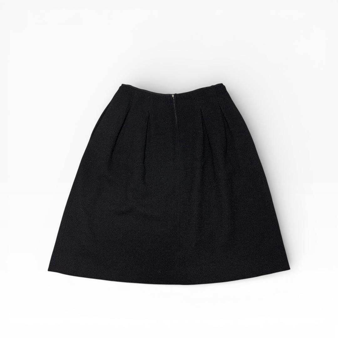 FOXEY フォクシー スカート フレア　秋冬　黒　膝丈　40 L