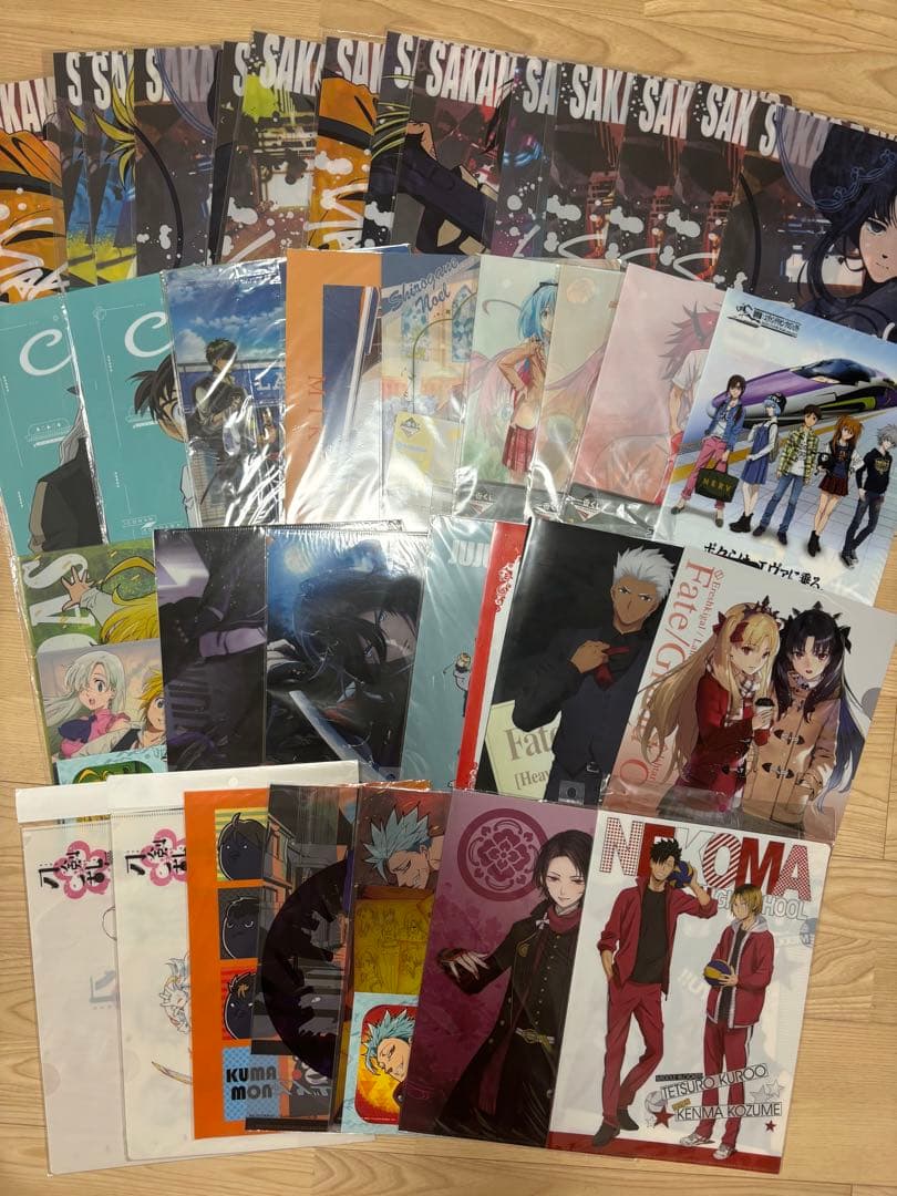 ノンジャンル アニメキャラ クリアファイル 大量 まとめ売り
