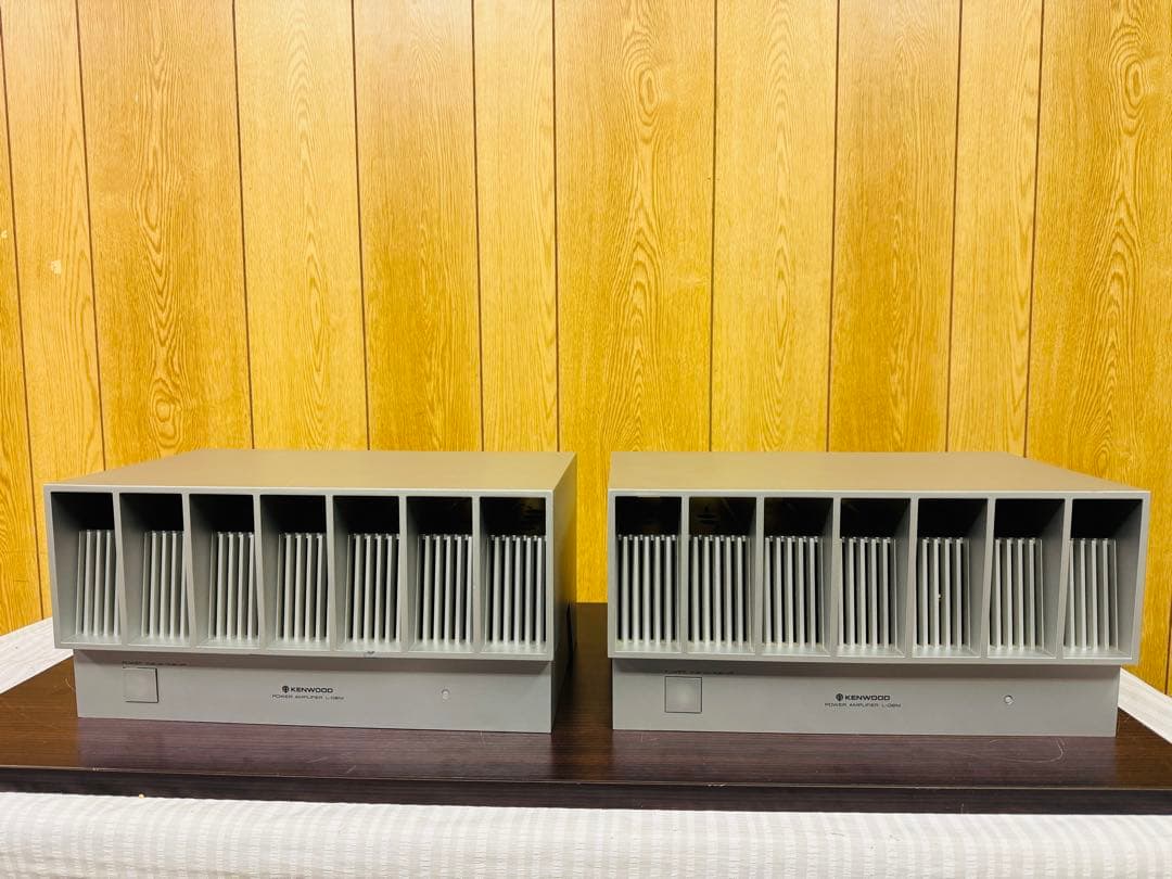 KENWOOD ケンウッド L-08M パワーアンプ ペア メンテナンス品