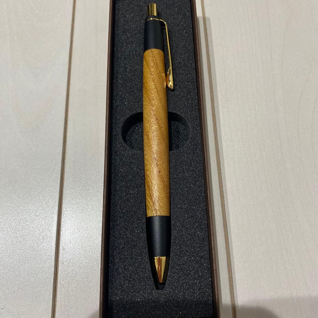 新品】ボナンペン 欅 シャープペンシル0.5mm 野原工芸似 工房楔 木軸