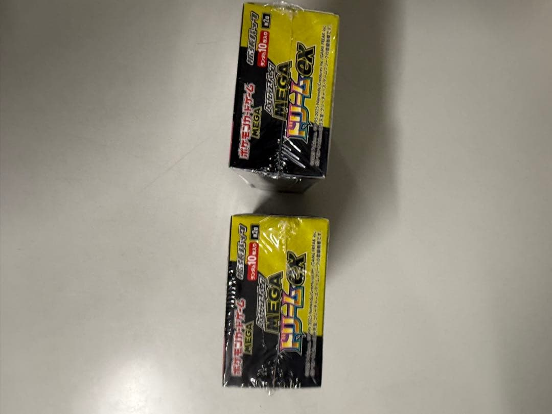 ポケモンカードゲーム　MEGAドリームex 2BOX シュリンク付き