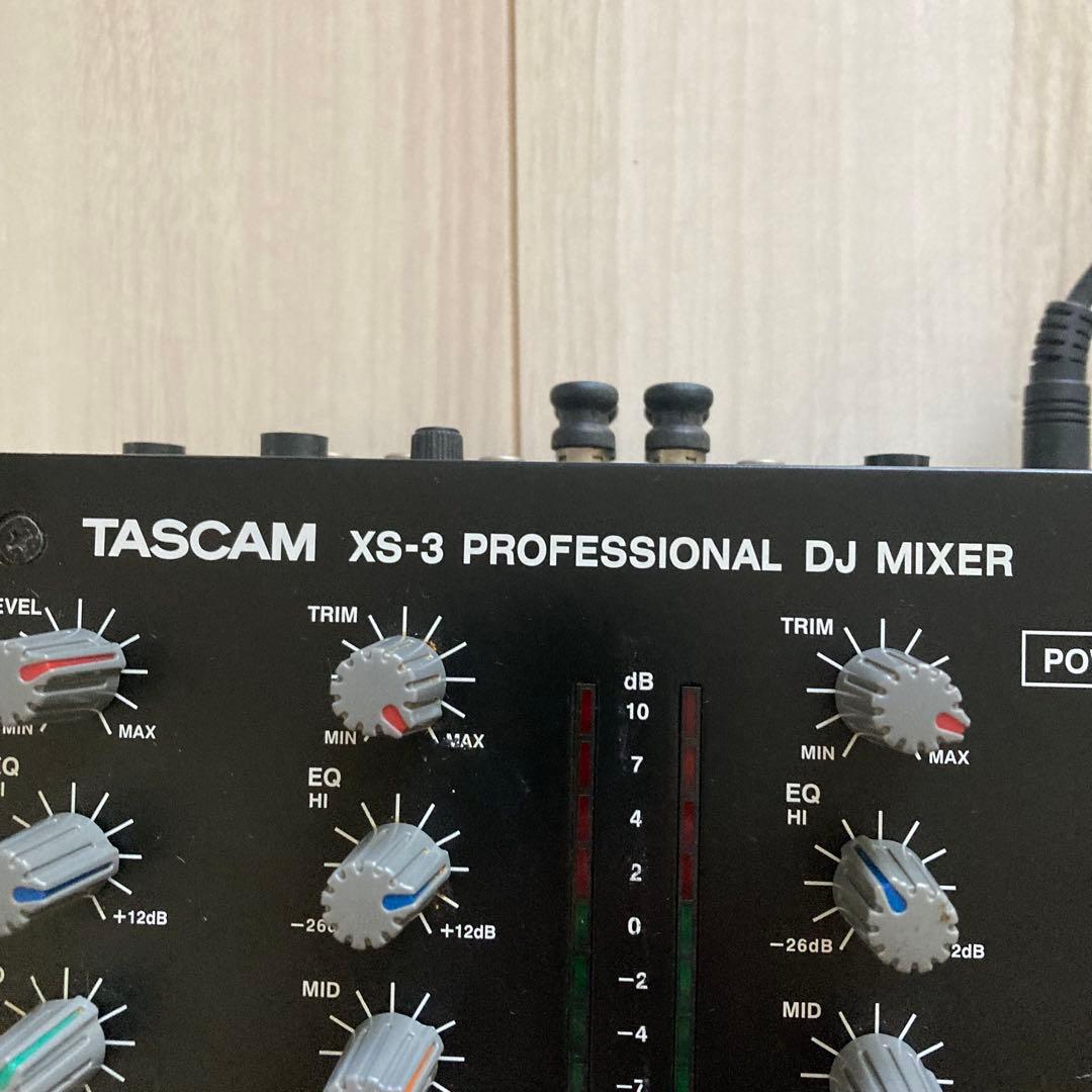 美品♪】TASCAM XS-3 プロフェッショナル DJミキサー