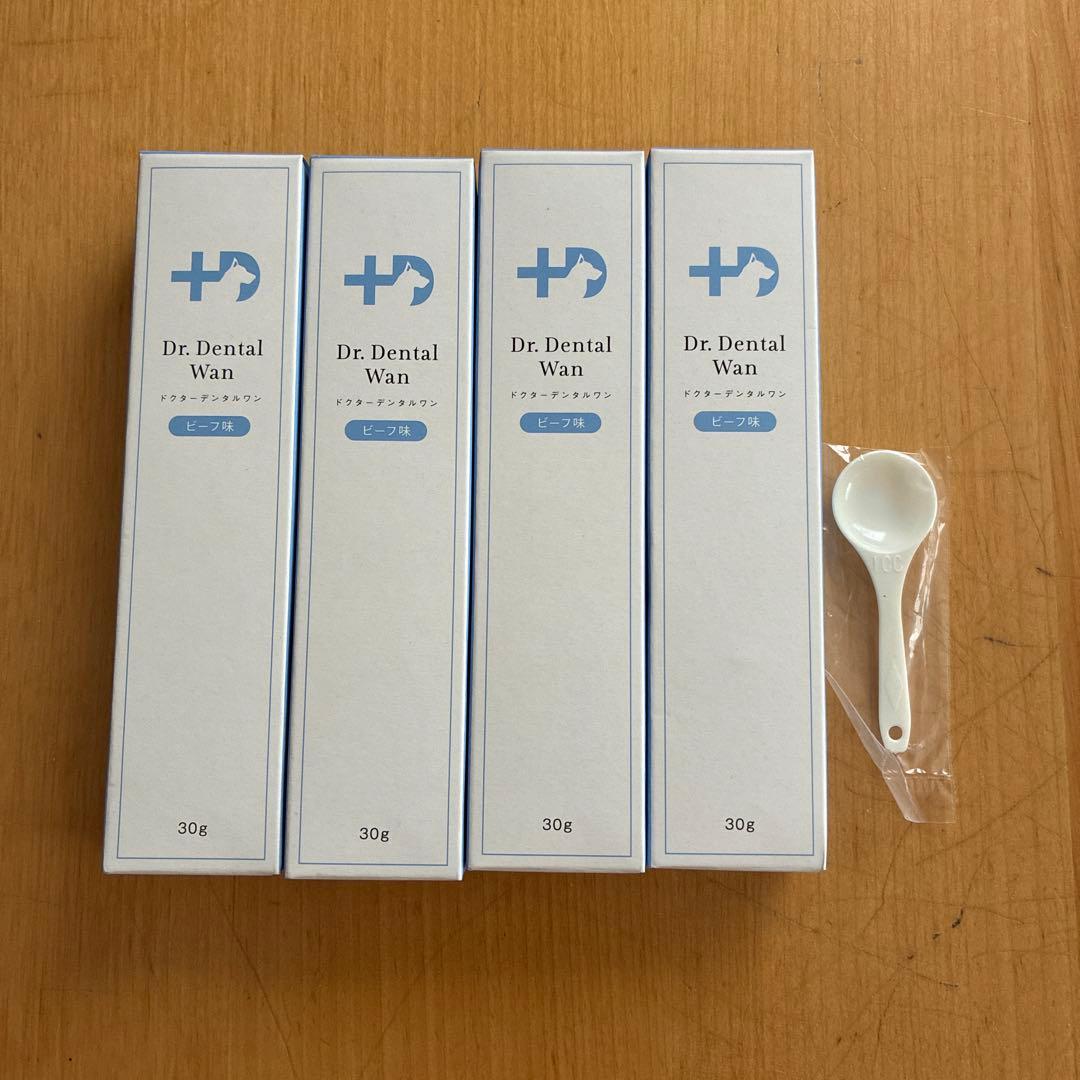 Dr.Dental Wan デンタルケア 4個セット 犬用 注文 歯磨き ジェル【メーカー公式】ドクターデンタルワン /口臭