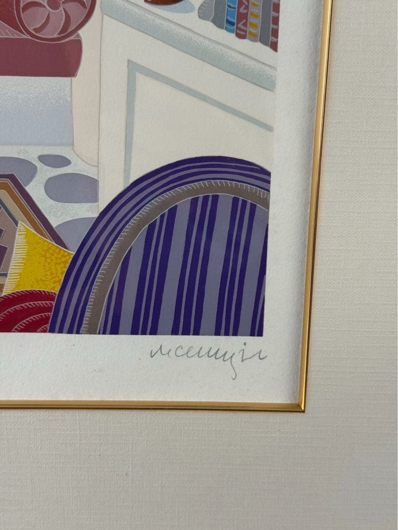 トーマス・マックナイト 「パノラモス」シルクスクリーン 8号大 保証