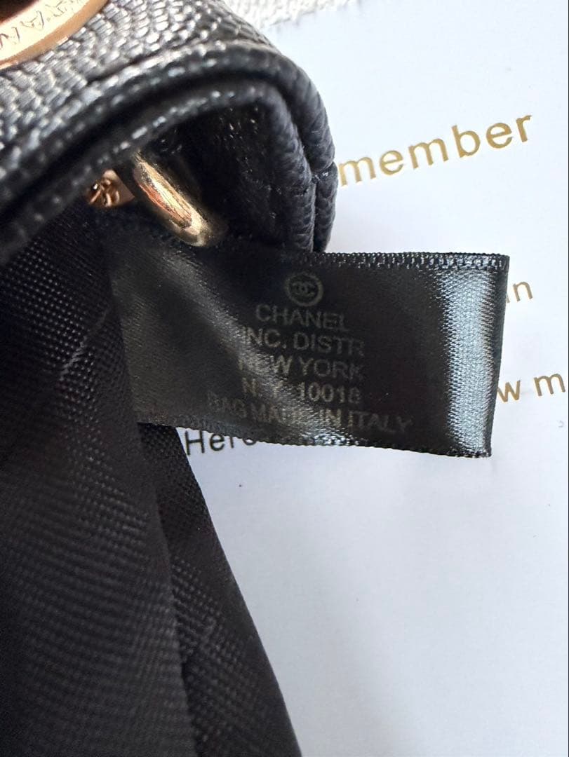 CHANEL ショルダーバッグ 2way 巾着 ノベルティ 非売品 ギフト 黒