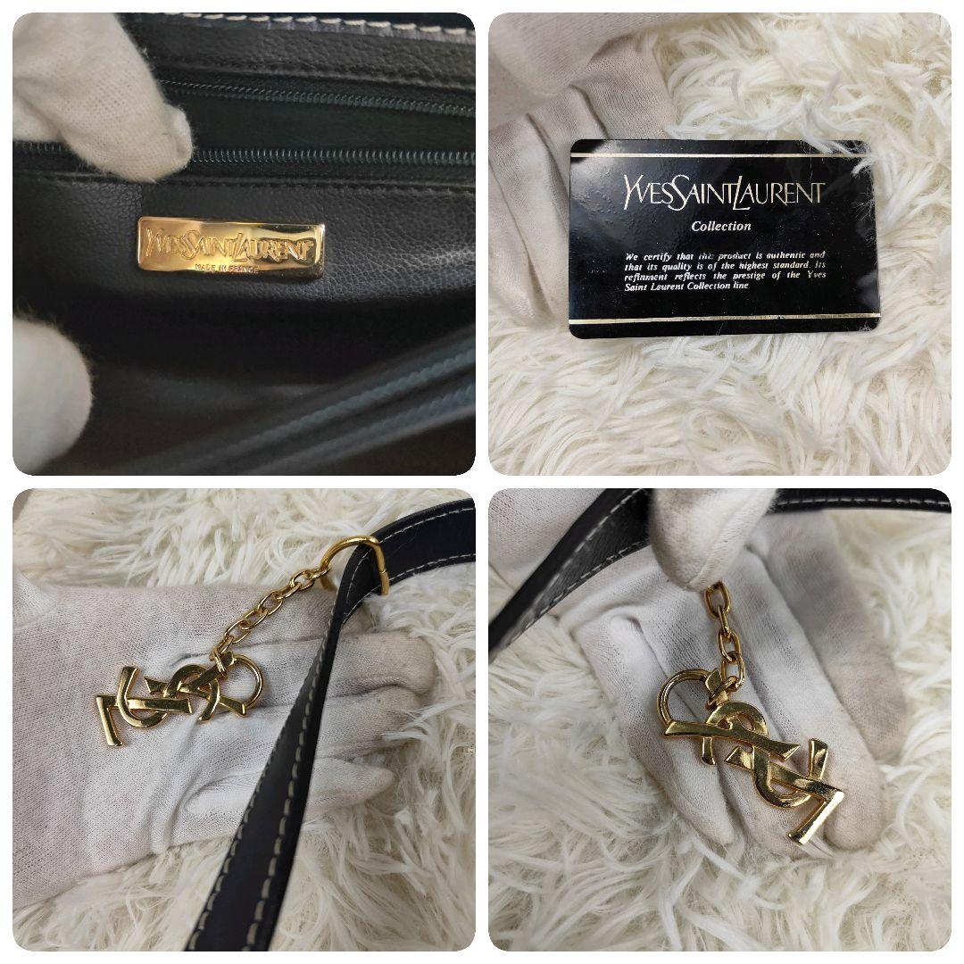 本日限定価格　イブサンローラン Yカット 型抜き ショルダーバッグ 肩掛け