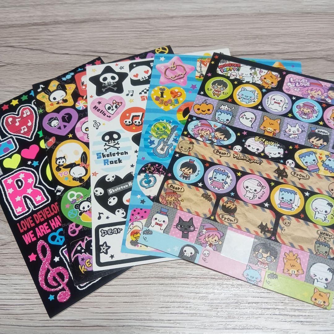 11) 平成レトロ メモ帳 付属 シール 4枚 まとめ売り - メルカリ