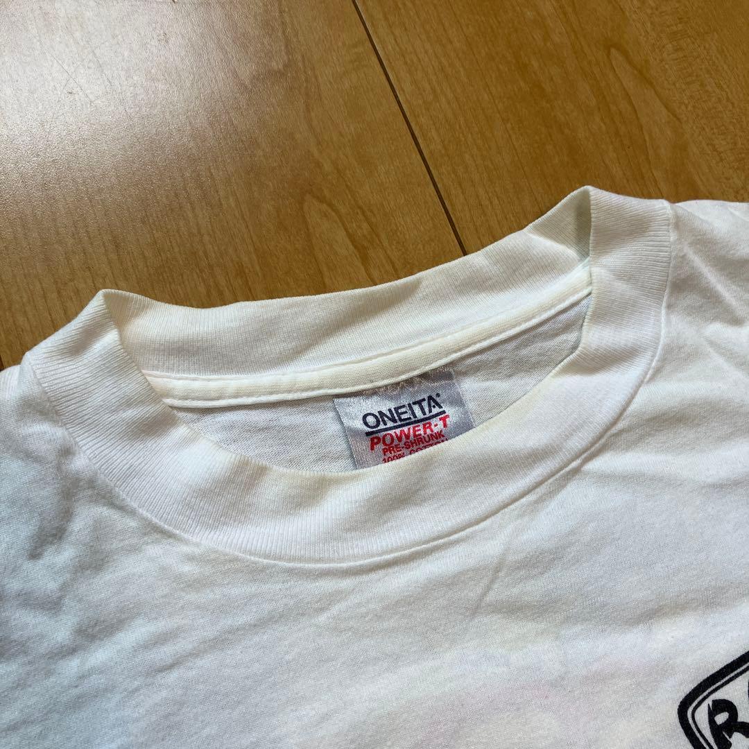 ronjon ロンT ホワイト L ONEITA USA製