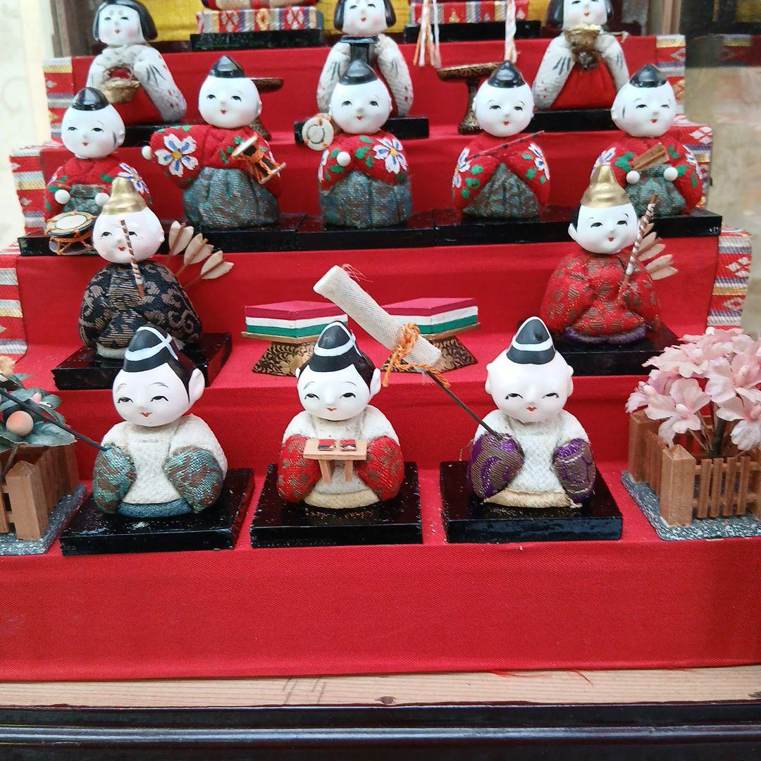 木目込み雛人形(昭和)さくら