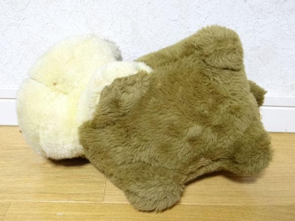 80年代 ビンテージ バンダイ プチアムール イヌ 犬 ぬいぐるみ 昭和 当時物