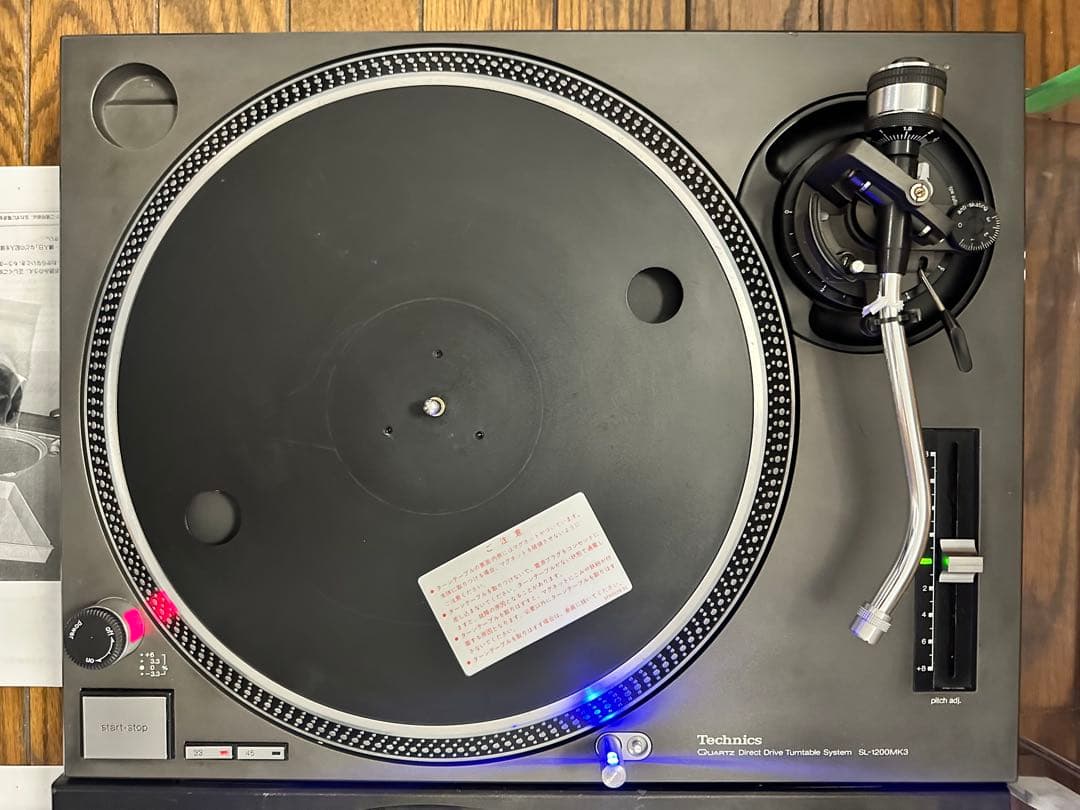 Technics SL-1200MK3 ターンテーブル2機 Technics SL-1200MK3