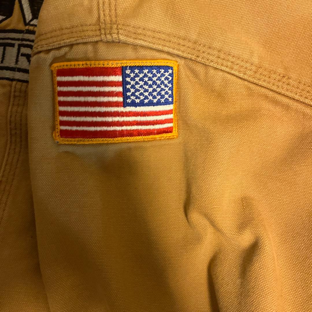 Carhartt ベージュジャケット SAFETY AWARD