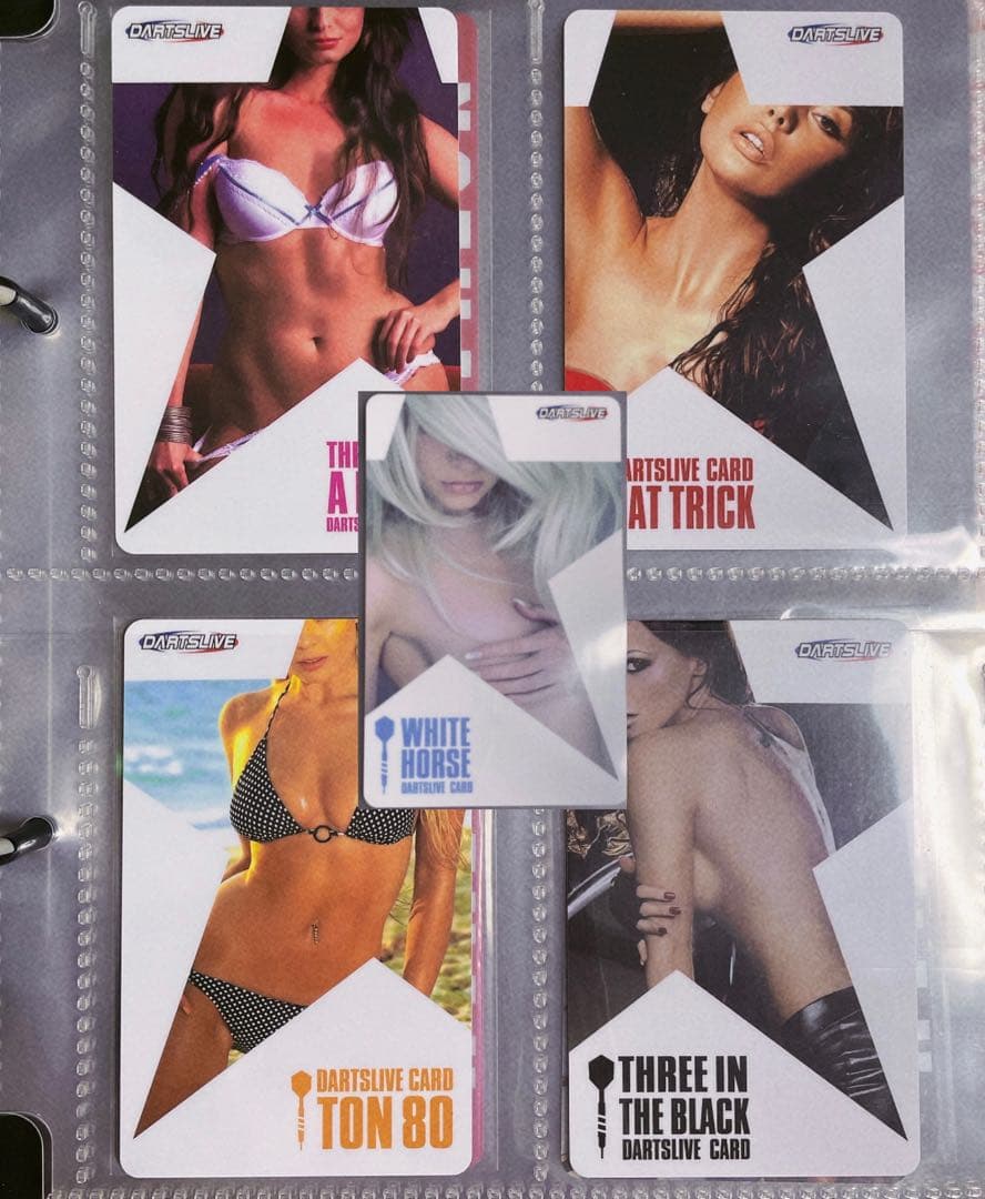 限定値下げ！激レア ダーツライブカード セクシー　ダーツ