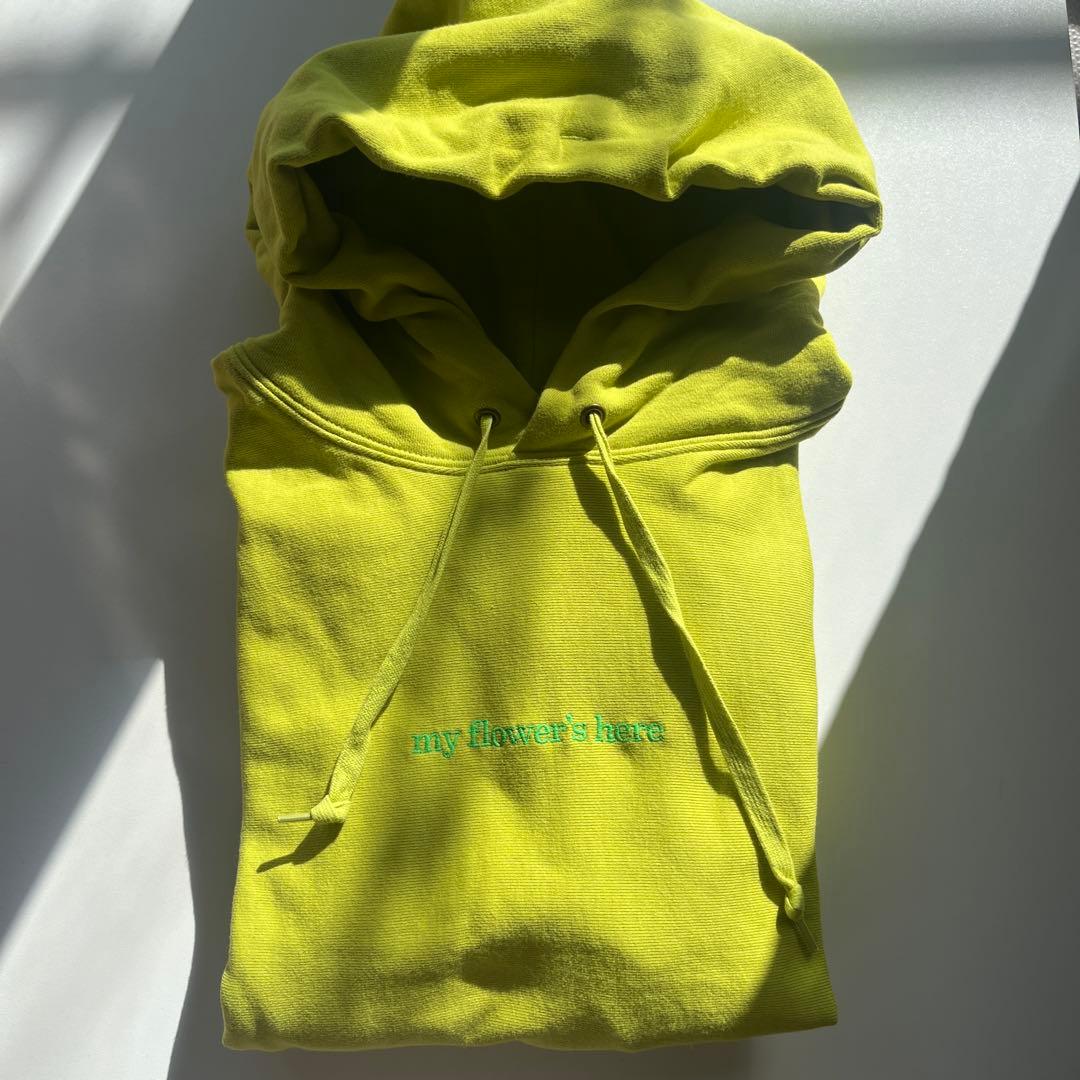 美品☆藤井風 my flower's here フーディー グリーン Sサイズ - メルカリ