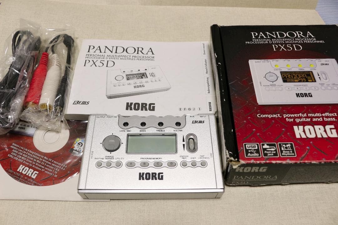 KORG PANDORA PX5D マルチエフェクター｜KORG PANDORA PX5D マルチ