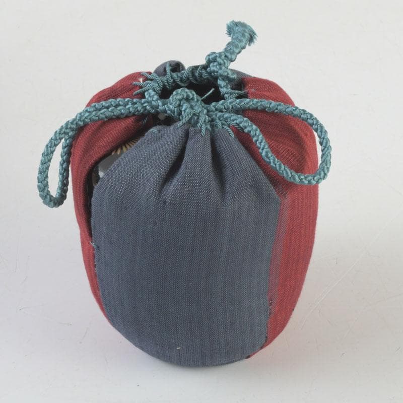 茶道具 山中塗 道場宗廣作 唐松文 一閑 大棗 仕覆付 共