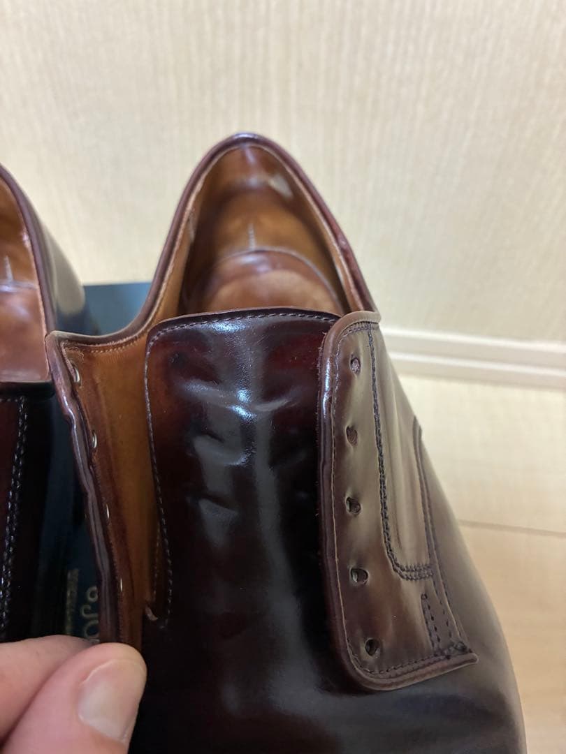 靴 CROCKETT&JONES CORDOVAN GRASMERE 7EE