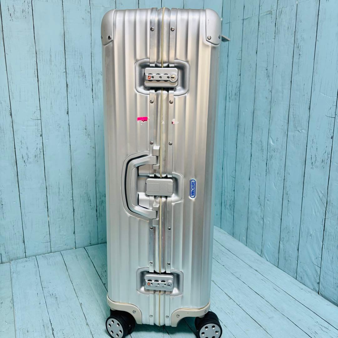 リモワ RIMOWA トパーズ TOPAS 104L 4輪 青ロゴ 93277 - メルカリ