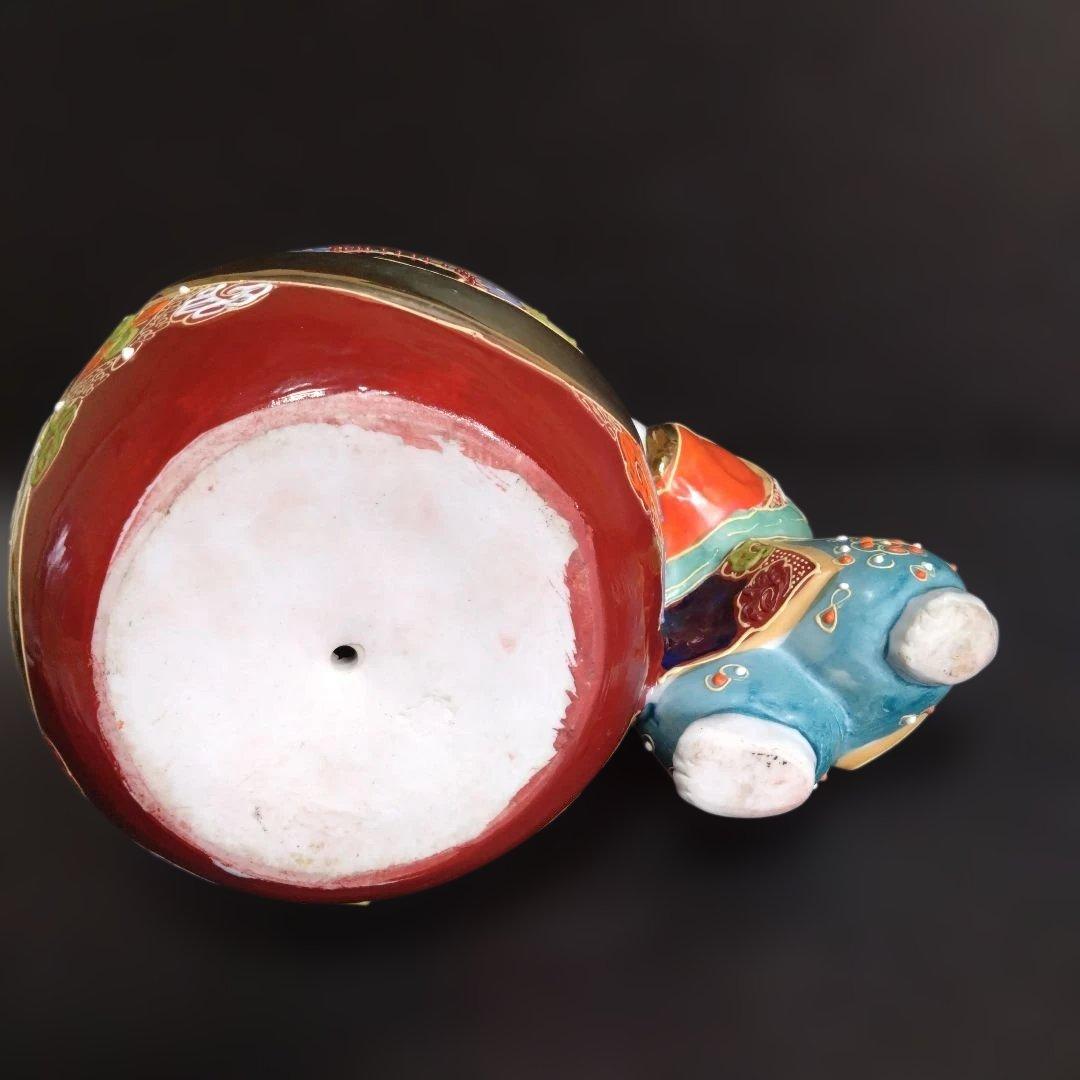 九谷焼 九谷 恵比須 大黒天 焼き物 置物 工芸品 七福神 恵比寿 - メルカリ