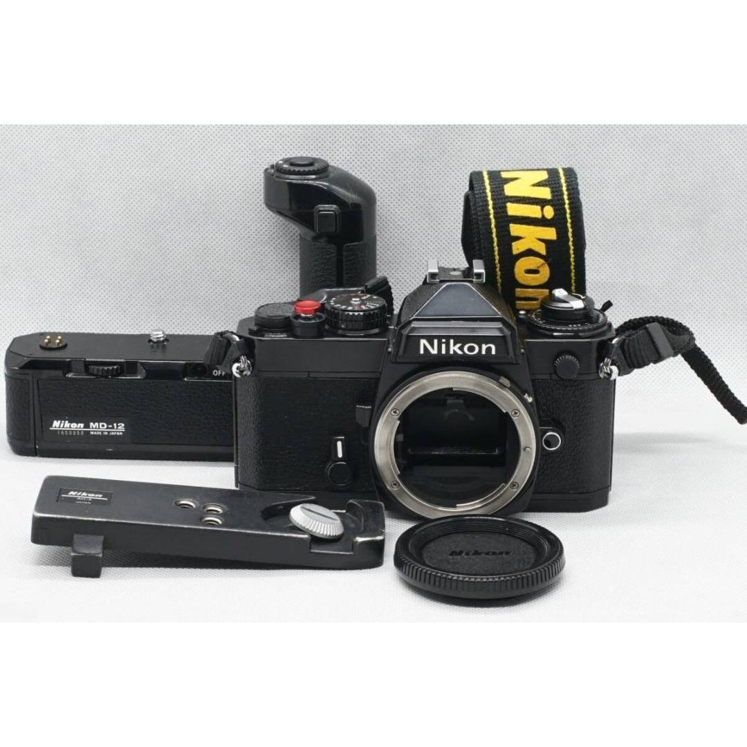 並品/付属品多数] Nikon FE + MD-12 + AH-3 ニコン