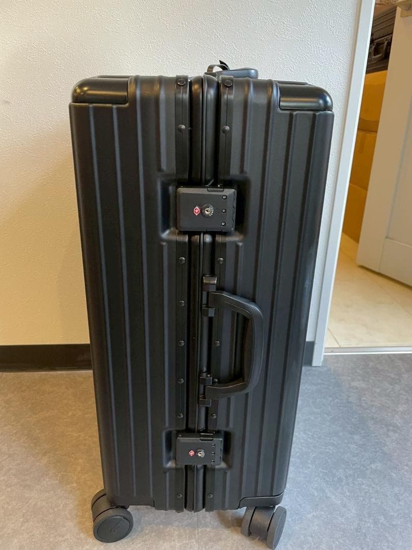 リベティ多機能キャリーケース【マットブラックМサイズ】28