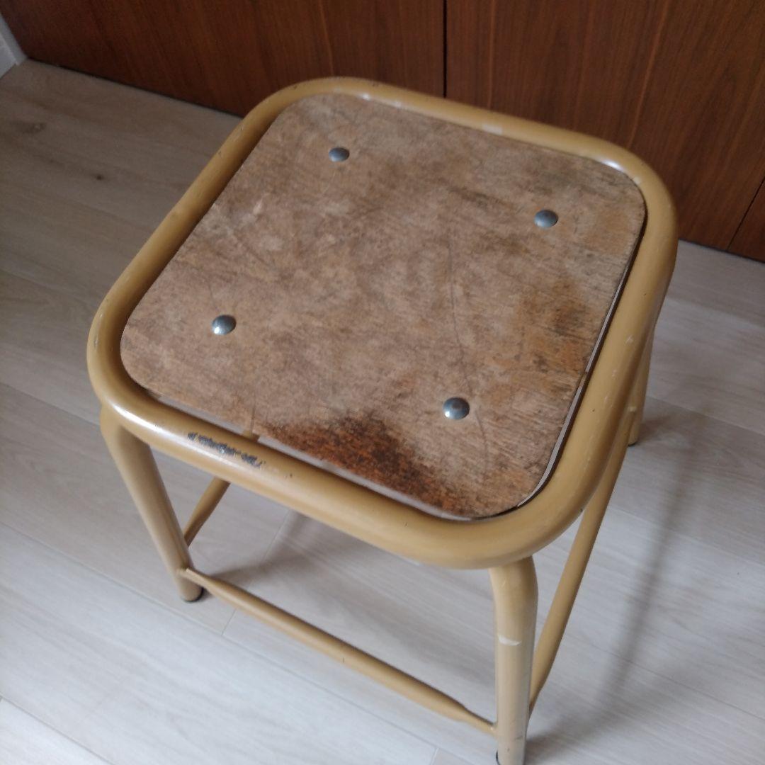 Sele フランス海軍　フランスアンティーク　ビンテージスツールインダストリアル