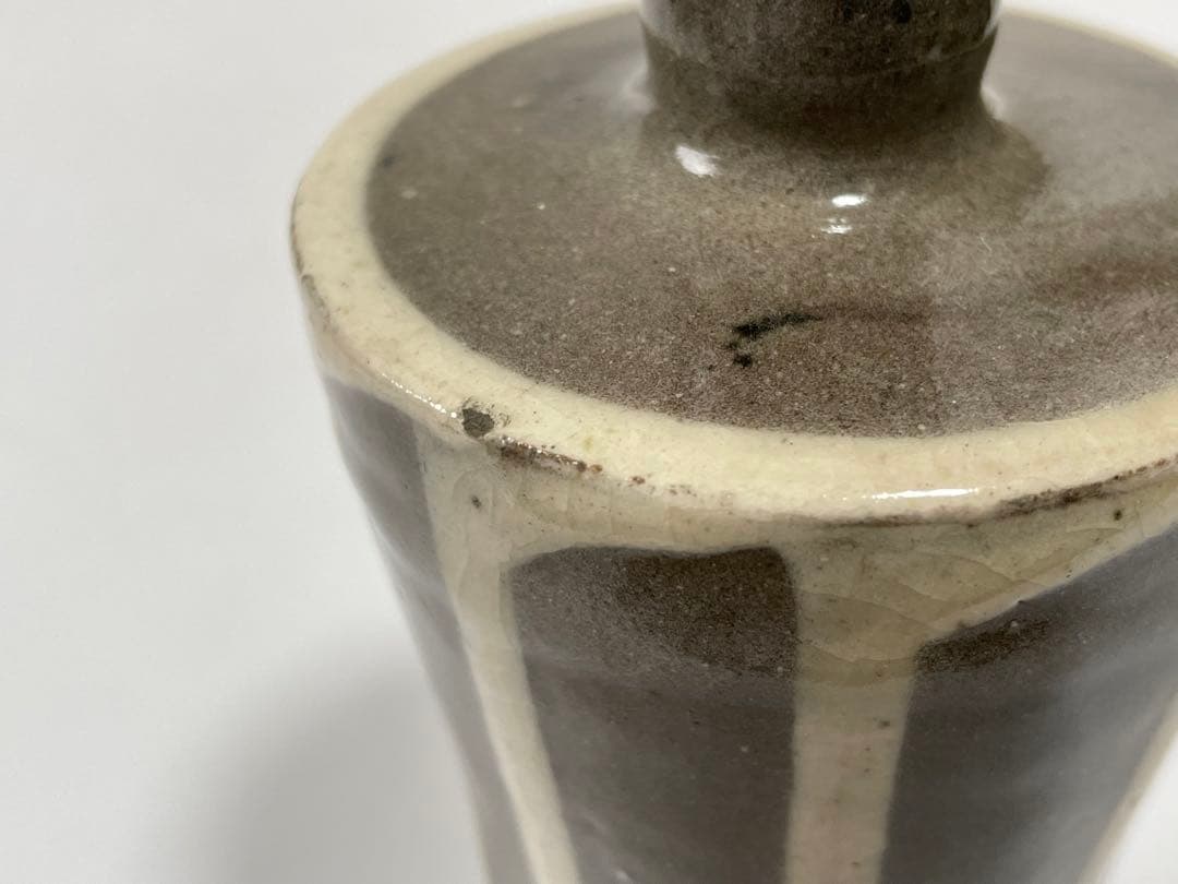 骨董 アンティーク 古丹波 蝋燭徳利 流掛 徳利 民芸 民藝 柳宗悦 丹波焼