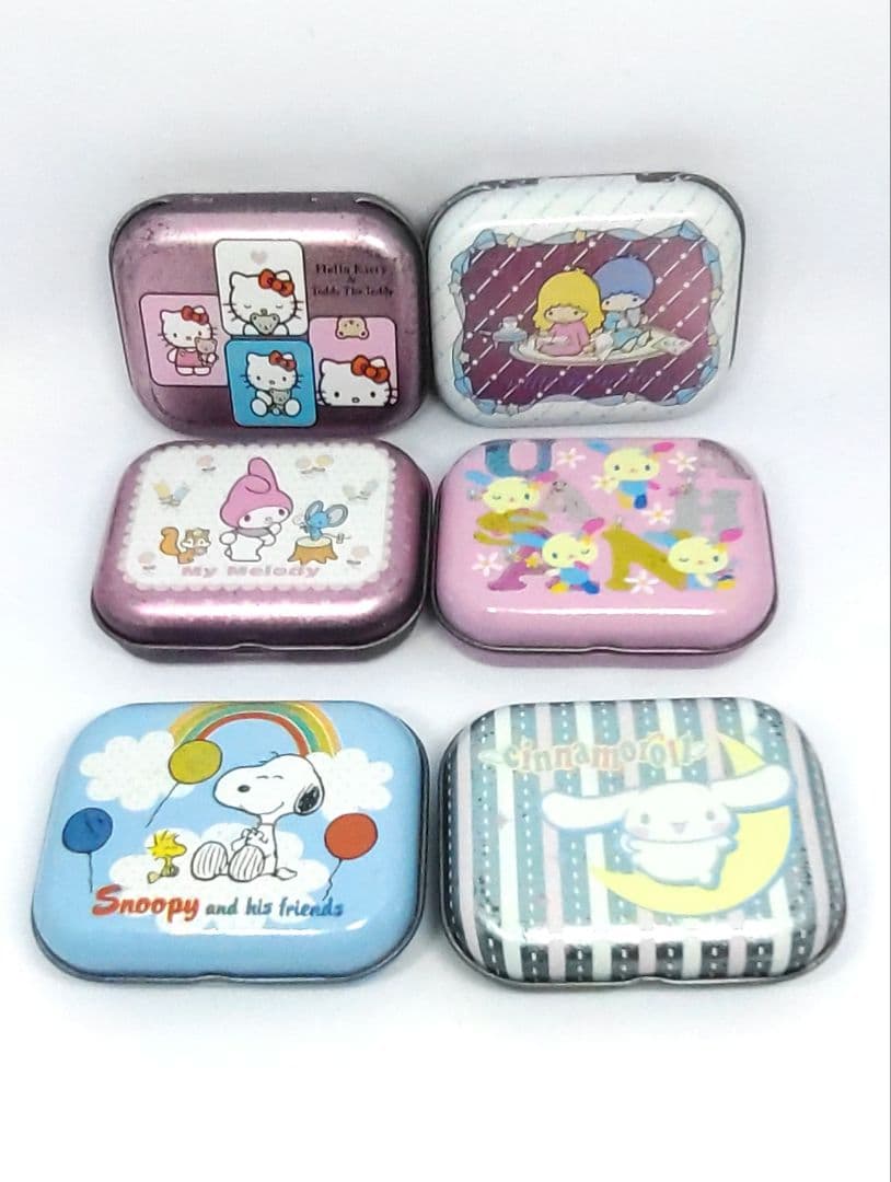 レア】ハローキティ、サンリオキャラクター／プチ缶入りシールセット