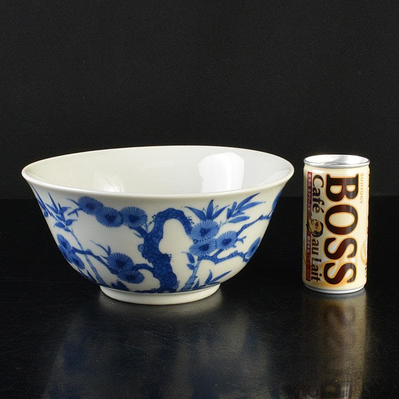 中国　青花　松竹梅文鉢　C　R7333 中国 青花 松竹梅文鉢 C R7333 【公式通販】