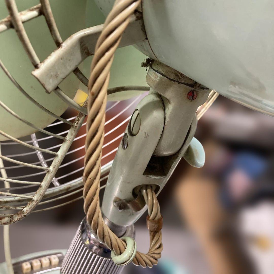 ナショナル　昭和レトロ　扇風機　動作品　年代物