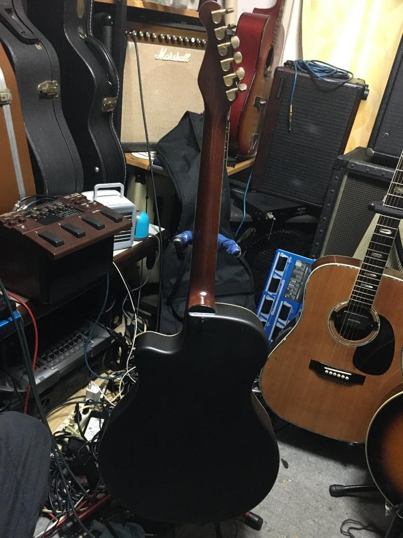 気まぐれ値下！Apx8s 雑gold塗装 究極の改造！アコギ・エレキ化 動画