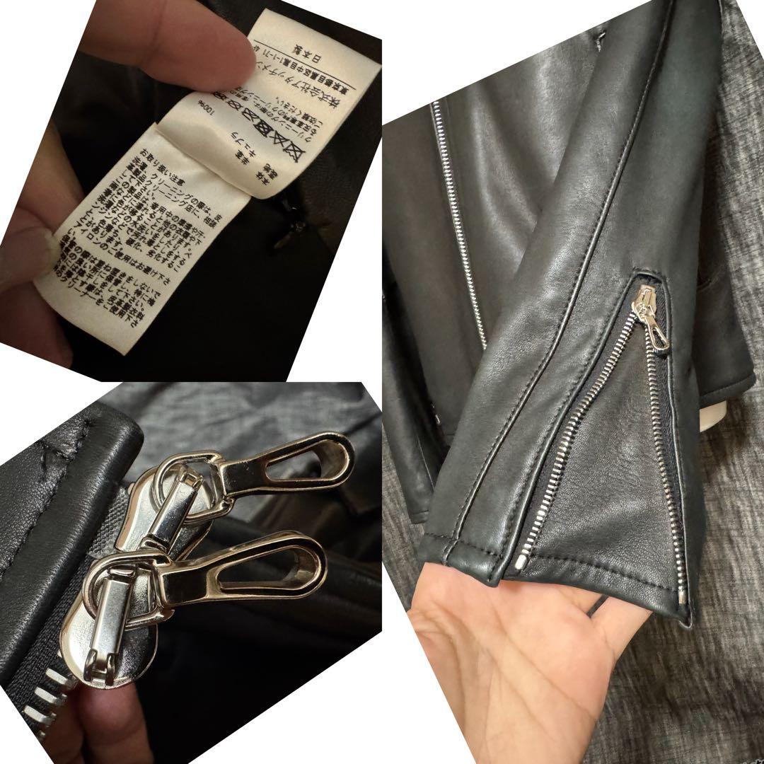 カズユキクマガイ 最高級スペインラム シングルライダース