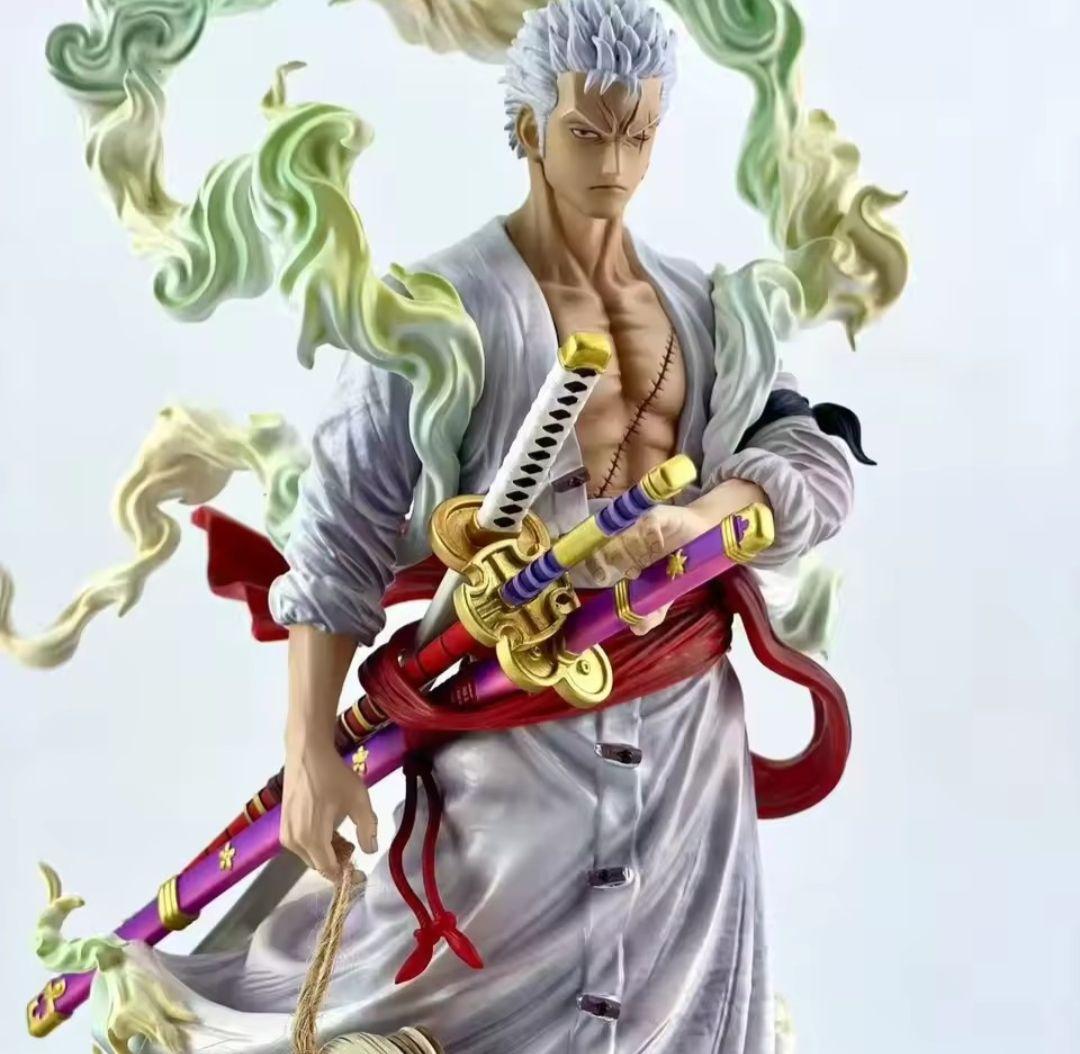 ワンピース　ゾロ　白　フィギュア