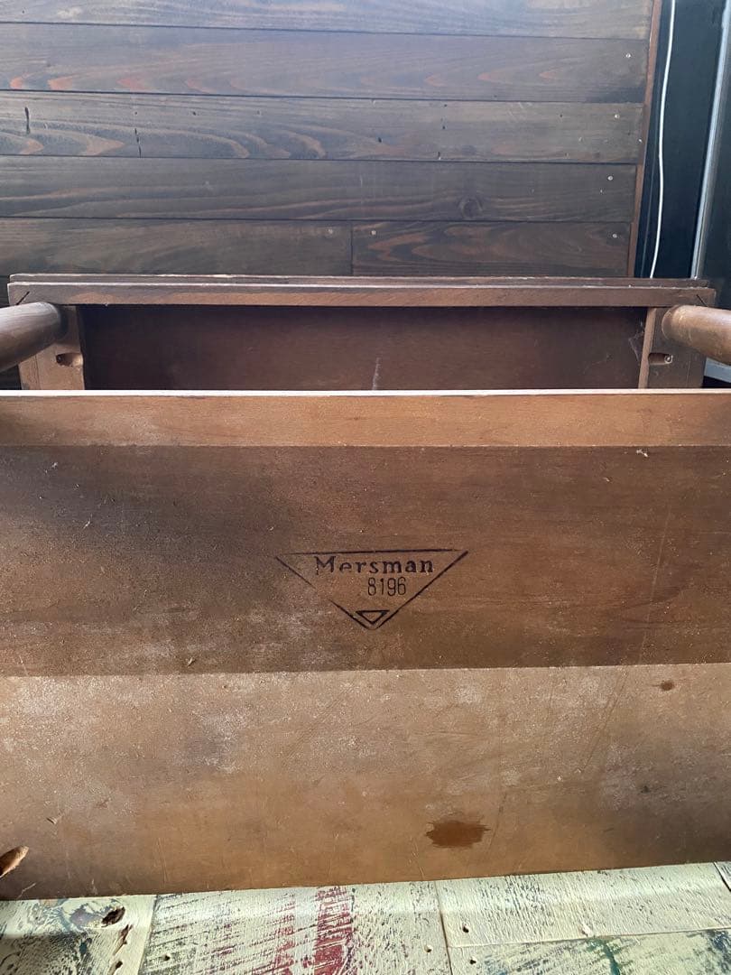 50s 60s ビンテージ サイドテーブル mersman メルスマン LANEの通販は