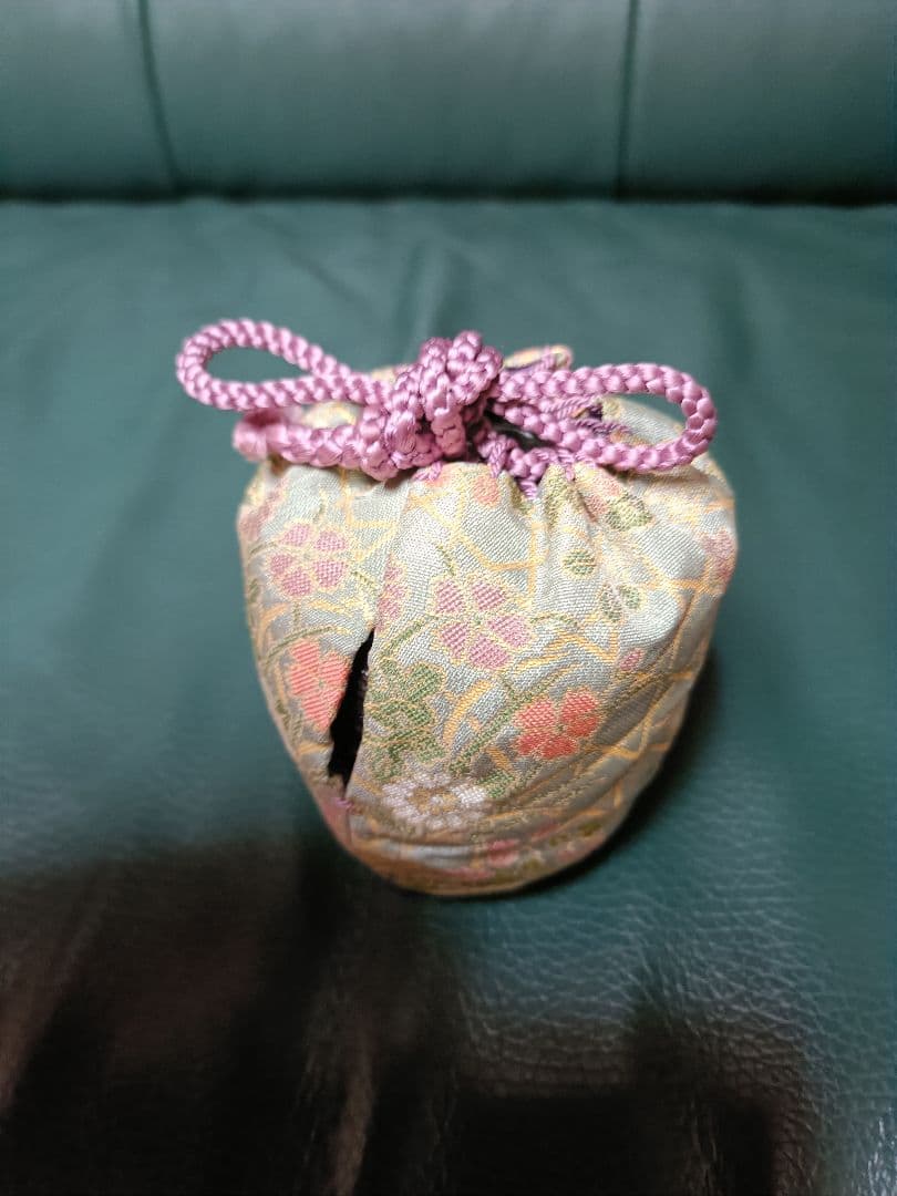 こより編み乾漆技法本金蒔絵棗茶道具 巾着袋付き - メルカリ