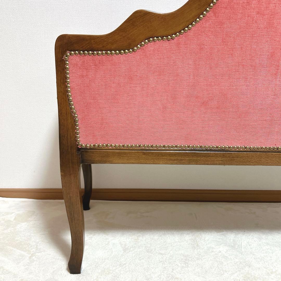 ✦ロココ調✦ 木彫ベルサイユソファー ✦ 2人掛け ラブソファ