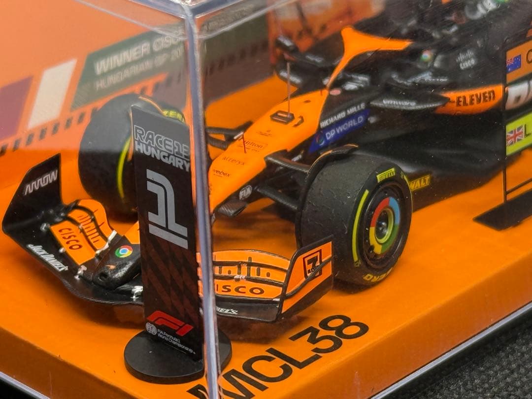 1/43 ミニチャンプス マクラーレンMCL38 ハンガリーGP O.ピアストリ