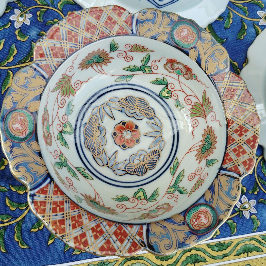 波佐三焼、林九郎作　小鉢5客