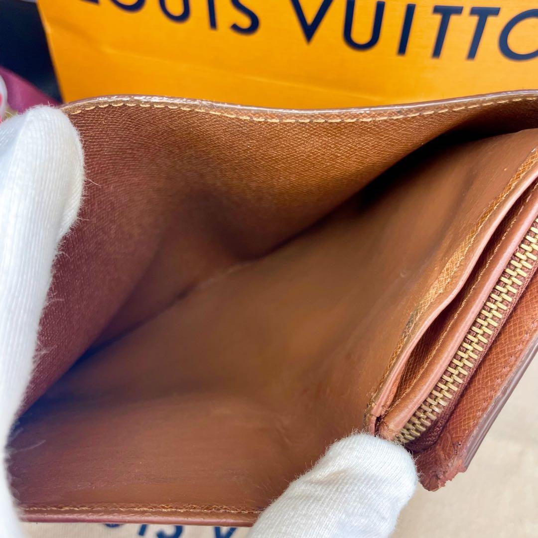 ルイヴィトン トレゾール モノグラム L字ファスナー 折り財布