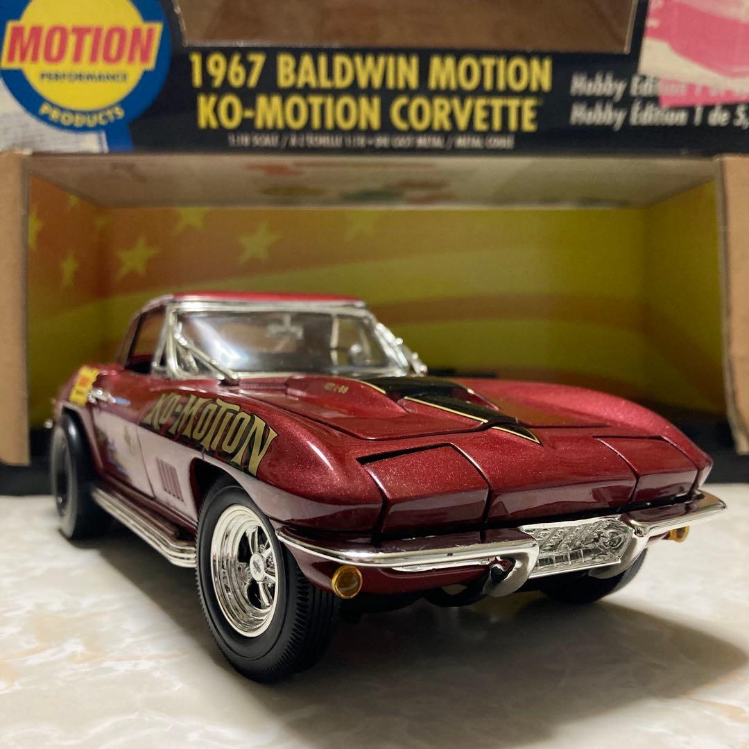 ダイキャスト　1967 KO-MOTION CORVETTE 1/18 レア