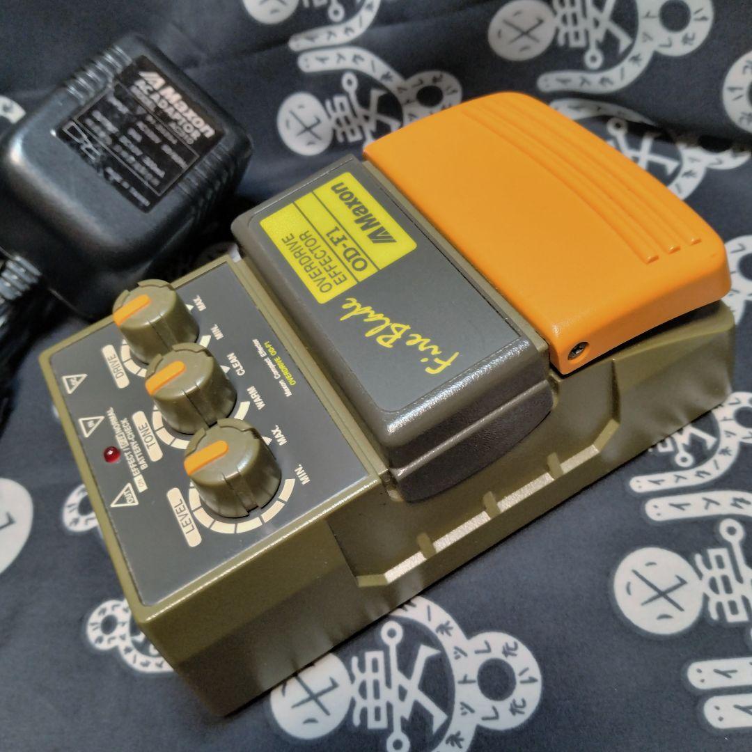 希少！】MAXON OD-F1 オーバードライブ、ACアダプター付き