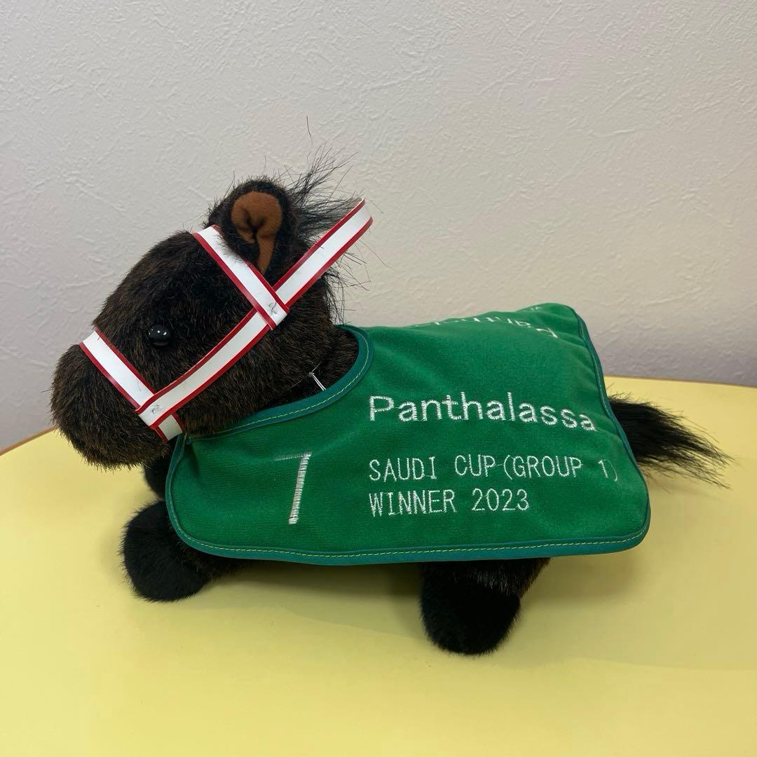 パンサラッサ　ぬいぐるみ　Panthalassa サウジカップ　競馬 パンサラッサ ぬいぐるみ Panthalassa サウジカップ 競馬 - メルカリ