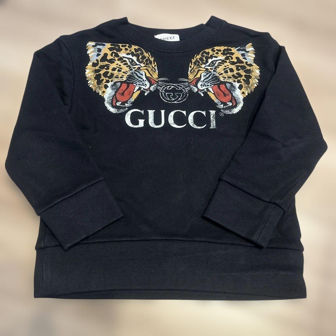 GUCCI ジャガーブラックトレーナー