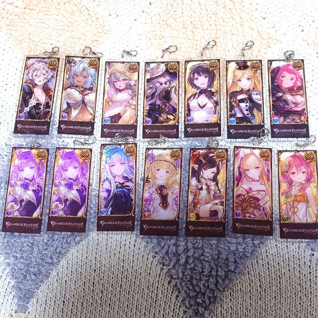 グラブルフェス 編成アクリルチャーム まとめ売り - メルカリ