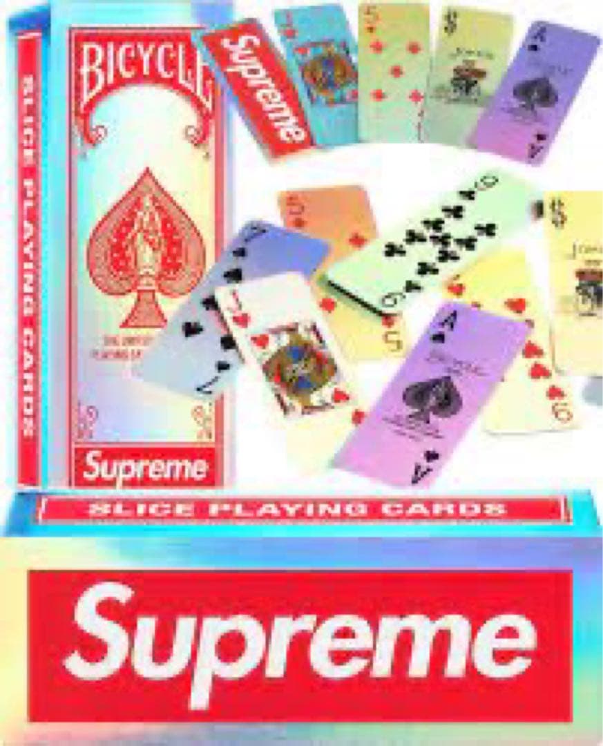 Supreme bicycle ホログラム トランプ 未開封 - メルカリ